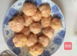 鸡肉丸子炖小白菜的做法图解3