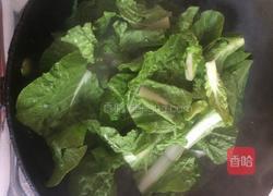 鸡肉丸子炖小白菜的做法图解6