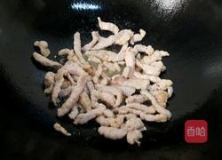 小蘑菇炒肉丝的做法图解9