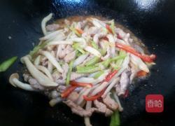 小蘑菇炒肉丝的做法图解14