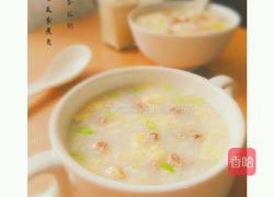 牛肉蛋花粥的做法图解9