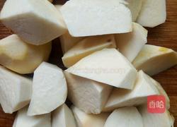 猪油渣芋头汤的做法图解2