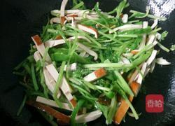 芹菜炒香干的做法图解8
