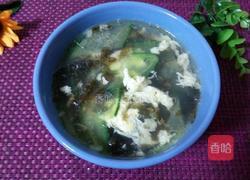 鸡蛋紫菜黄瓜汤的做法图解9