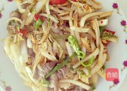 家常炒白菜的做法图解8