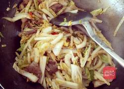 家常炒白菜的做法图解7