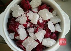 冰糖渍洛神花的做法图解4