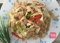 青椒拌干丝的做法图解6