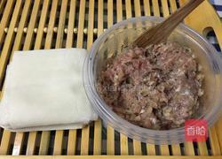 猪肉香菇大云吞的做法图解3