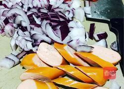 榴莲海鲜芝士焗饭的做法图解3