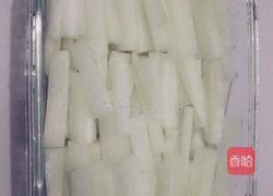 香辣萝卜条的做法图解3