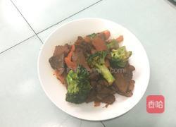 西兰花炒牛肉的做法图解7