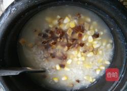 香菇玉米肉末粥的做法图解9