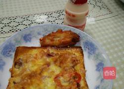 土司披萨的做法图解3