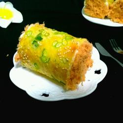 手工和面～自制肉松卷的做法[图]
