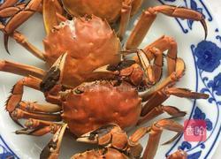 蒸大螃蟹的做法图解3