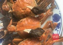 蒸大螃蟹的做法图解4
