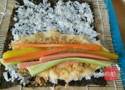 火腿培根寿司的做法图解5