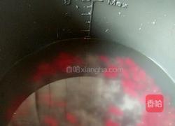 红豆黑米大米粥的做法图解4