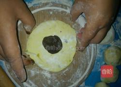 南瓜豆沙饼的做法图解8