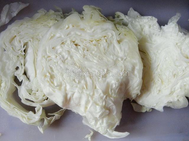 白菜只取菜叶