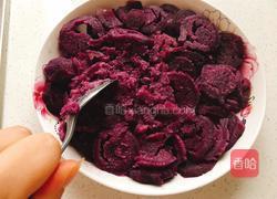 蜂蜜奶香紫薯馅(无油版)的做法图解3