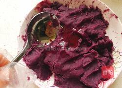 蜂蜜奶香紫薯馅(无油版)的做法图解6