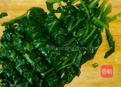 鸡蛋炒菠菜的做法图解5