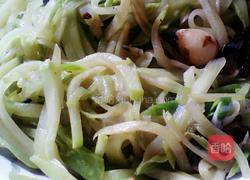 炒洋瓜丝的做法图解4