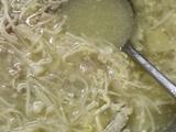 金针菇瘦肉鸡蛋汤