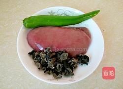 云耳炒腰花的做法图解1
