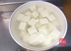 郫县豆瓣酱麻婆豆腐的做法图解1