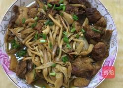 黄花菜烧肉的做法图解4