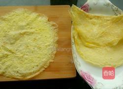 菠菜粉丝火腿鸡蛋卷的做法图解5