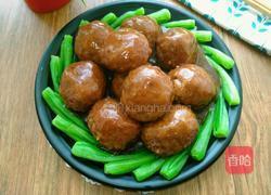 红烧狮子头的做法图解11