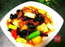 葱爆回锅肉的做法图解14