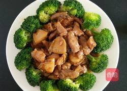 鲍鱼炒梅肉的做法图解8