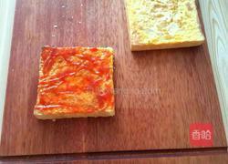 火腿芝士三明治的做法图解4