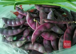 紫扁豆焖饭的做法图解1