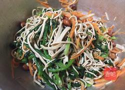 老醋菠菜花生米的做法图解9