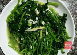 炒地瓜叶的做法图解6