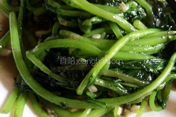 蒜蓉蒿子杆