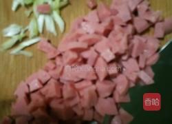 火腿厚烧蛋的做法图解2