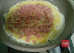 火腿厚烧蛋的做法图解4