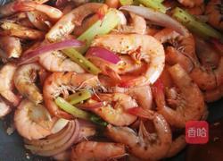 香辣干锅虾的做法图解9