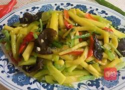 炒嫩南瓜丝的做法图解8