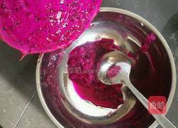 火龙果鸡蛋饼的做法图解4