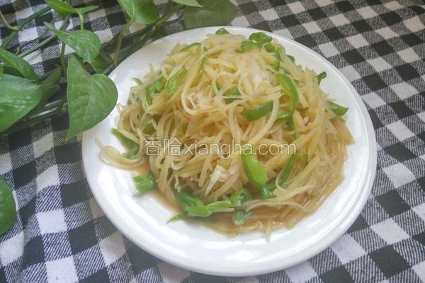 青椒土豆丝