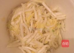 白菜梆子炒肉丝的做法图解3