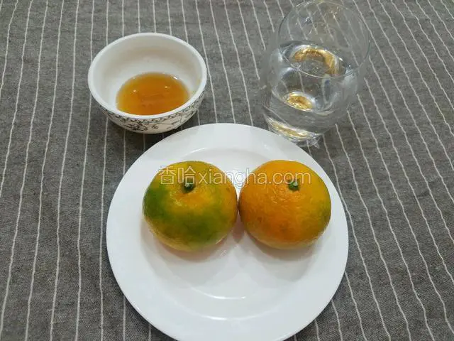 准备食材。